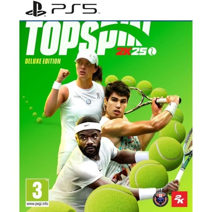 TopSpin 2K25 Edizione Deluxe (PS5) - nuovo