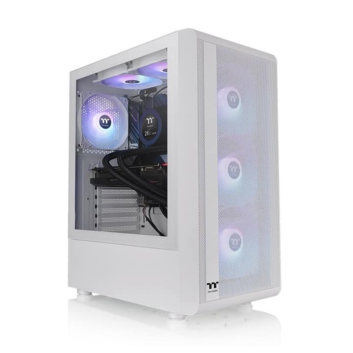 Thermaltake S200 TG ARGB Midi Tower Bianco - nuovo