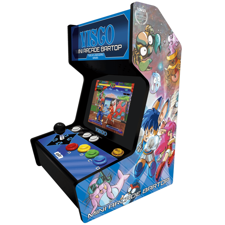 Sistema arcade VISCO Mini BARTOP + 12 giochi - nuovo