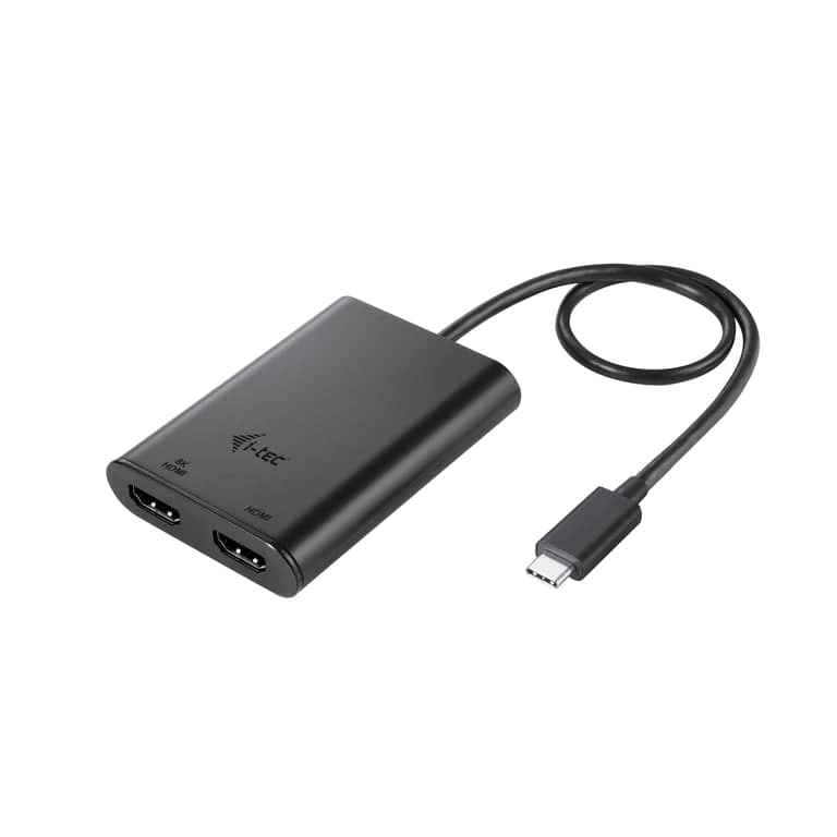 Adattatore video HDMI i-tec USB-C doppio 4K/60Hz (singolo 8K/30Hz) - nuovo