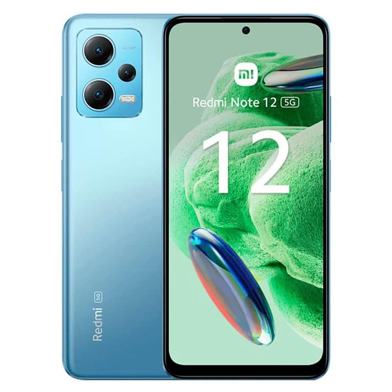 Redmi Note 12 (5G) 4GB/128GB, blu, sbloccato - nuovo