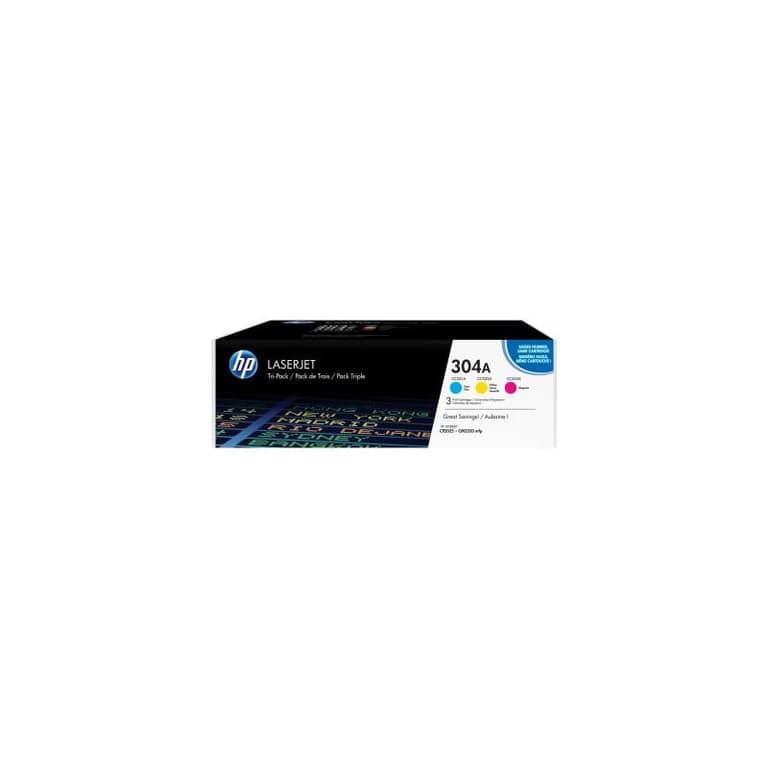 Confezione di cartucce HP 304A HP304A HP 304A (CF372AM) - nuovo