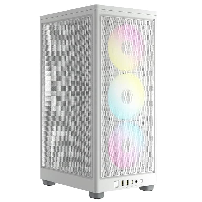 Corsair 2000D RGB Airflow Small Form Factor (SFF) Bianco - nuovo