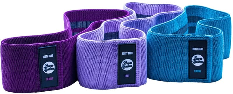 Power System Booty Band Set set di elastici per il fitness 3 pezzi