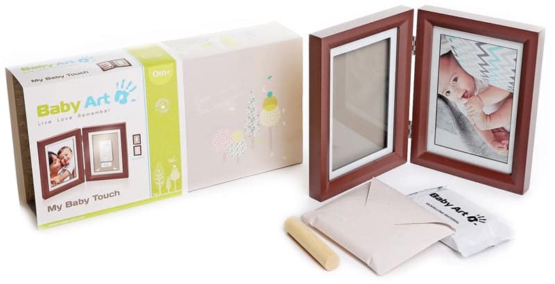 Baby Art My Baby Touch Simple Brown set impronte neonato