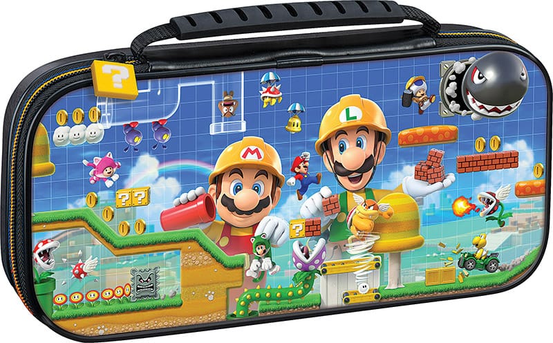 Custodia Nintendo Switch Mario Maker Custodia per il trasporto - nuovo