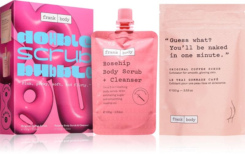 Frank Body Double Scrub Bubble confezione regalo per il corpo