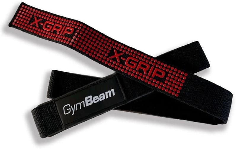 GymBeam X-Grip straps colore nero