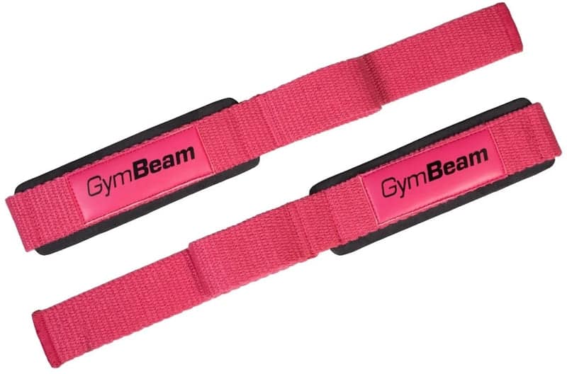 GymBeam X-Grip straps colore rosa