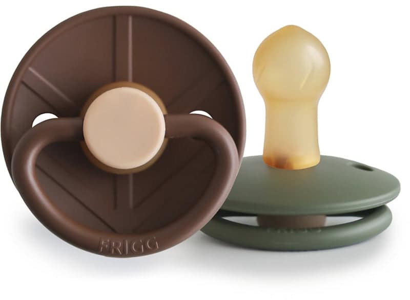 FRIGG Little Viking Size 1:0-6 mesi ciuccio Bjorn/Ragnar 2 pezzi