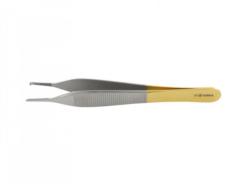 Pinza adson c.t. 1x2 denti - 12 cm