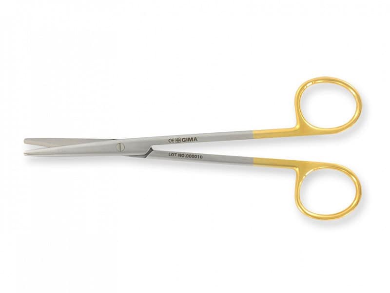 Forbici metzenbaum c.t. rette - 18 cm