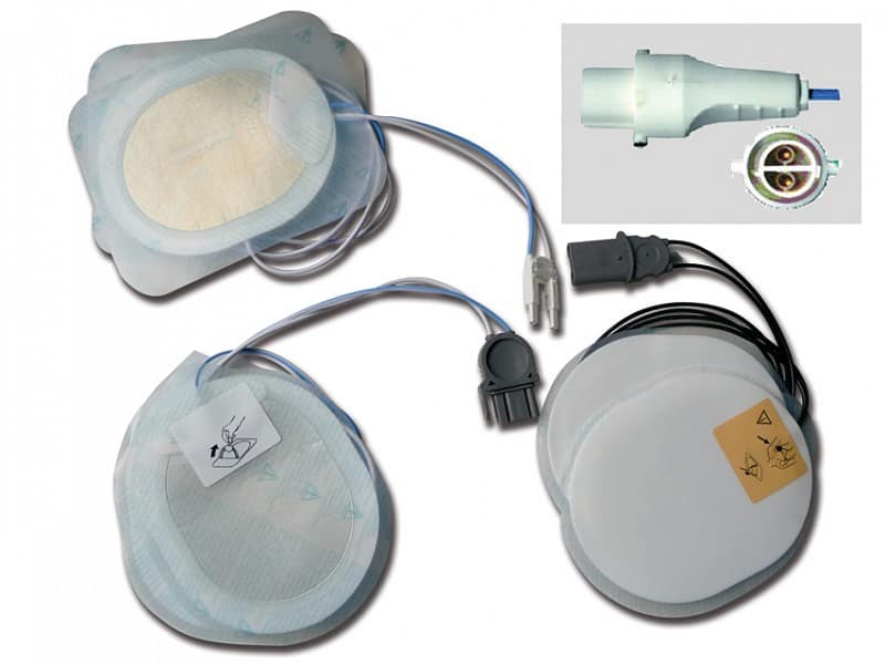 Placche compatibili per defib. agilent-h.p., laerdal vedere anche 55022 – 1 paio
