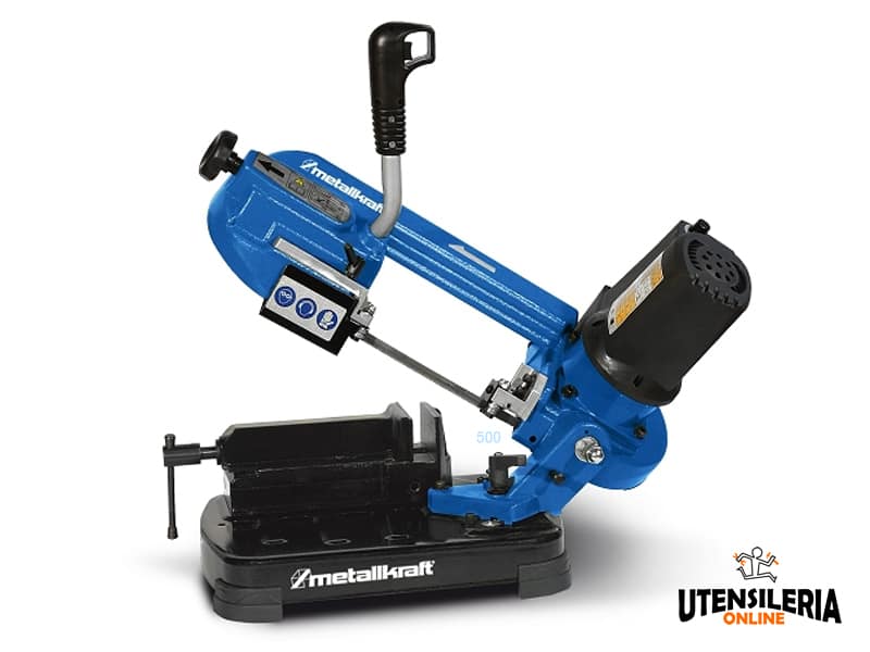 Segatrice a nastro per metalli MBS 105 Metallkraft 1010W, capacit�� taglio 105mm