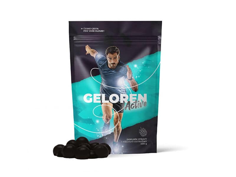 Geloren Geloren ACTIVE Nutrizione articolare al gusto di mora 90 pezzi