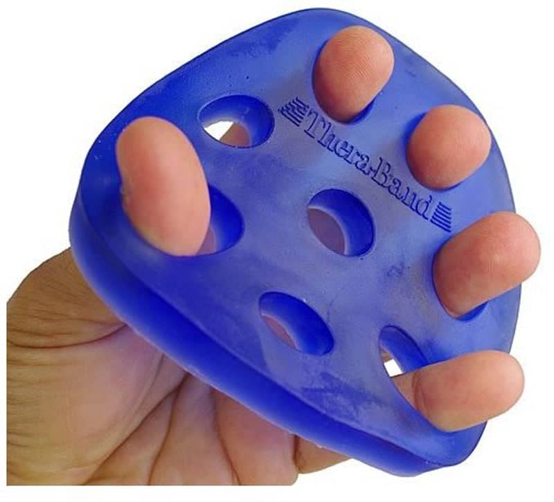 Thera-Band Hand Xtrainer hand grip resistenza Heavy (Blue Colour)