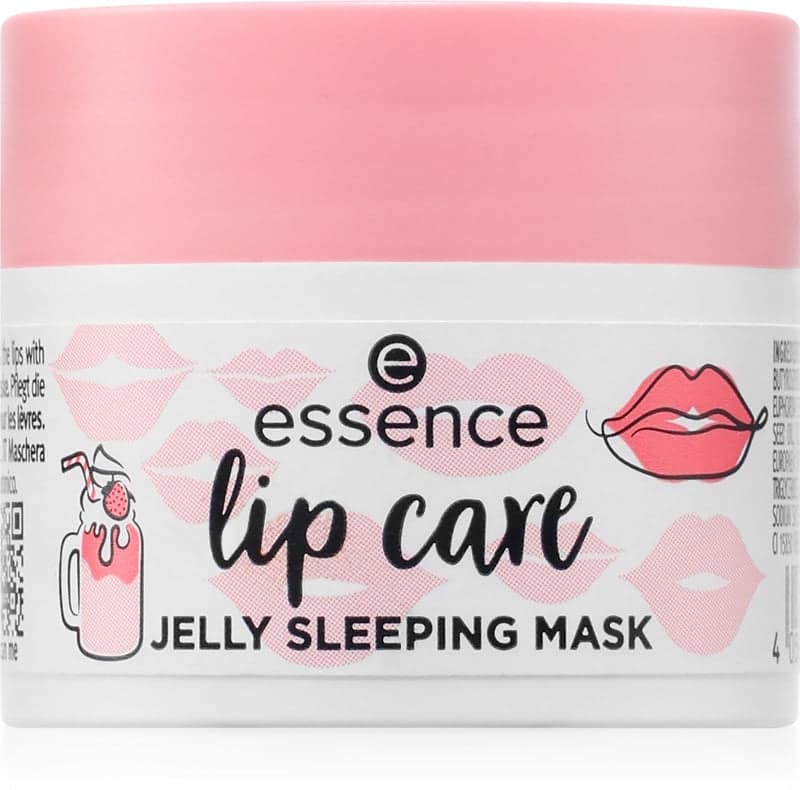 essence lip care maschera idratante per le labbra per la notte 02 Strawberry Milkshake 8 g