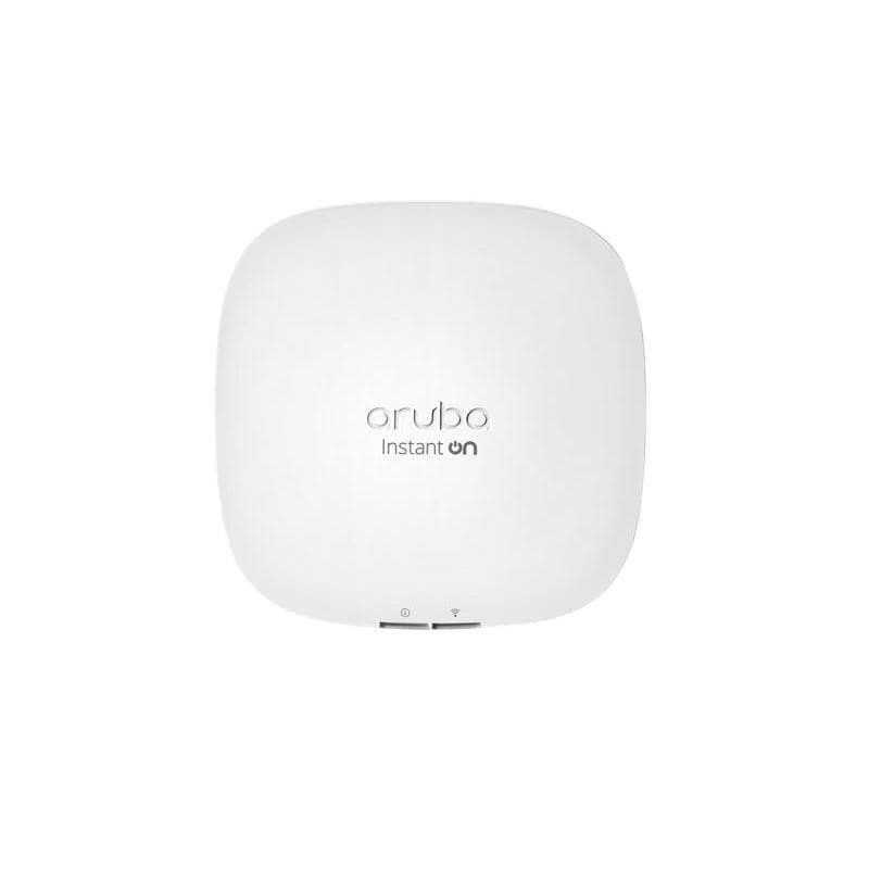Hpe aruba instant on ap22 (rw) access point wi-fi 6 802.11ax bluetooth dual band 2.4ghz-5ghz poe+