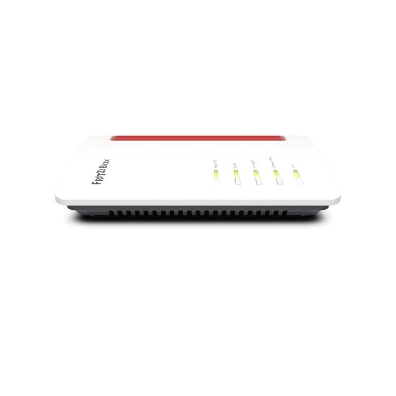 Avm fritz!box 7510 international modem router wi-fi 6 (wlan ax) fino a 600 mbps (24 ghz) vdsl supervectoring 35b fino a 300 mbps wlan mesh base dect media server interfaccia in italiano