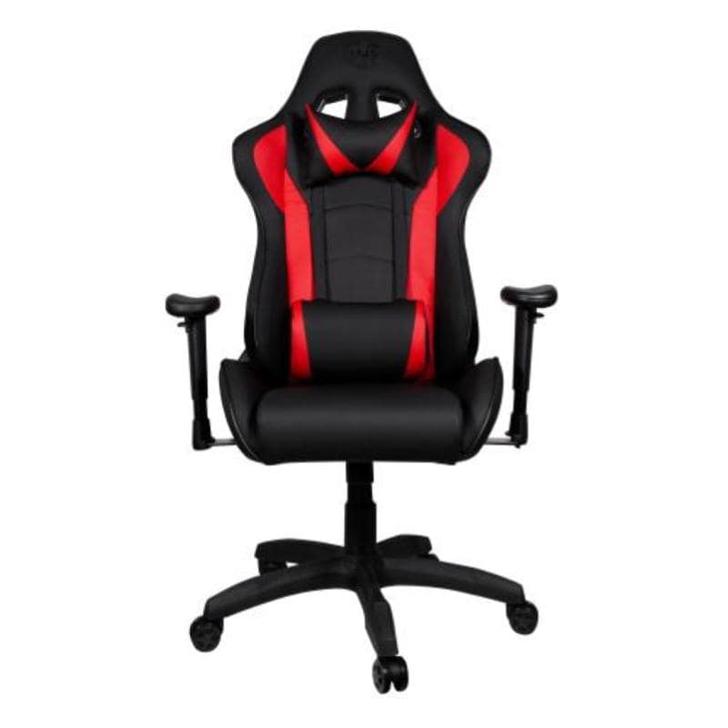 Cooler master gaming chair caliber r1 poltrona gaming ecopelle black/red