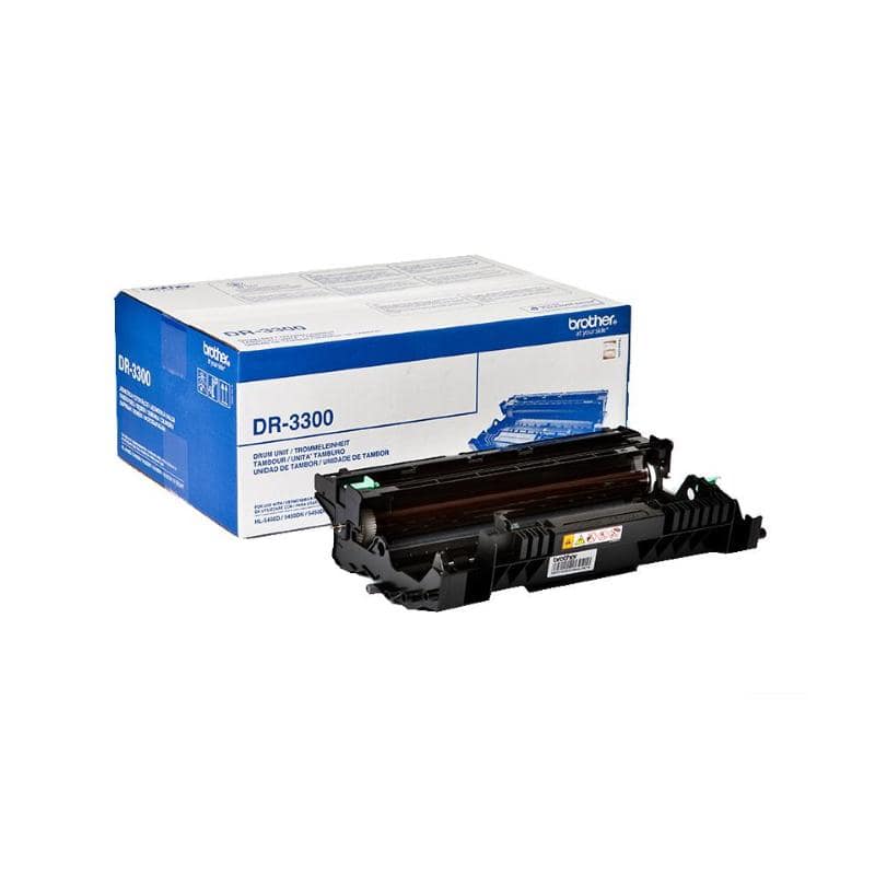 Brother dr-3300 tamburo per hl5450dn-5440d-5470dw-6180dw-mfc8510dn garanzia italia (dr-3300)