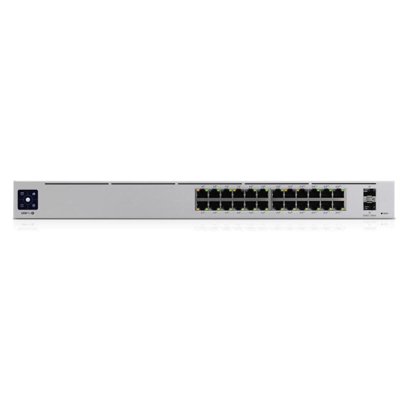 Ubiquiti unifi pro usw-pro-24-poe-eu switch gestito l3 24 porte poe gigabit 16 x poe+ 8 x poe++ 2 x sfp+ 10g