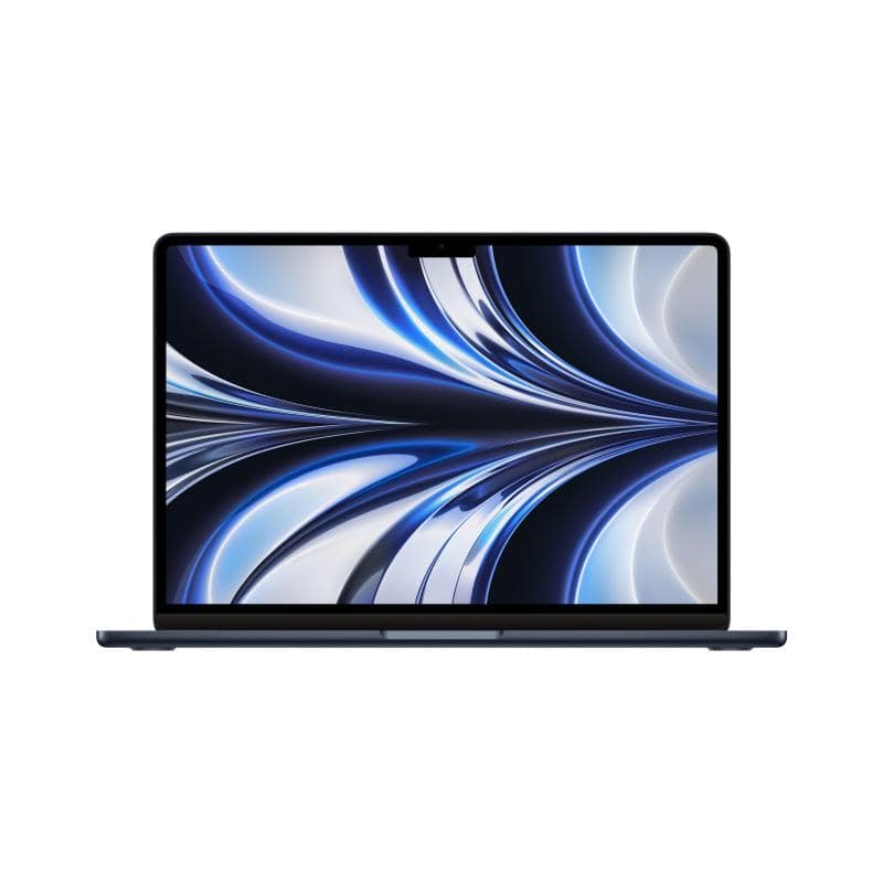 Apple macbook air 13.6 chip m2 cpu 8-core e gpu 10-core ram 8gb-ssd 512gb-os monterey blu (mly43t/a)