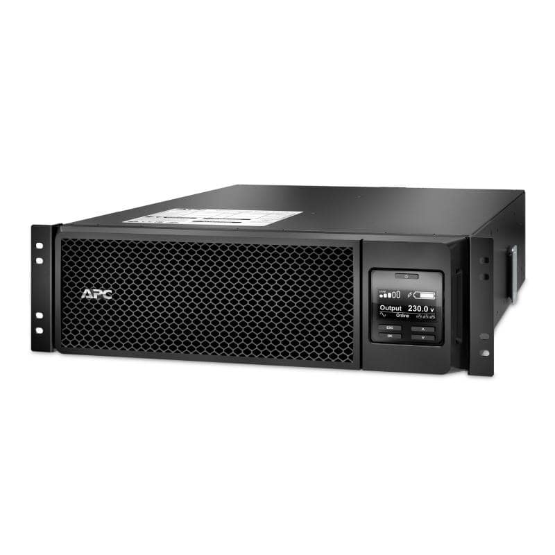 Apc srt5krmxli ups 4.500w/5.000va 12 prese ac 1xusb 1xporta seriale colore nero