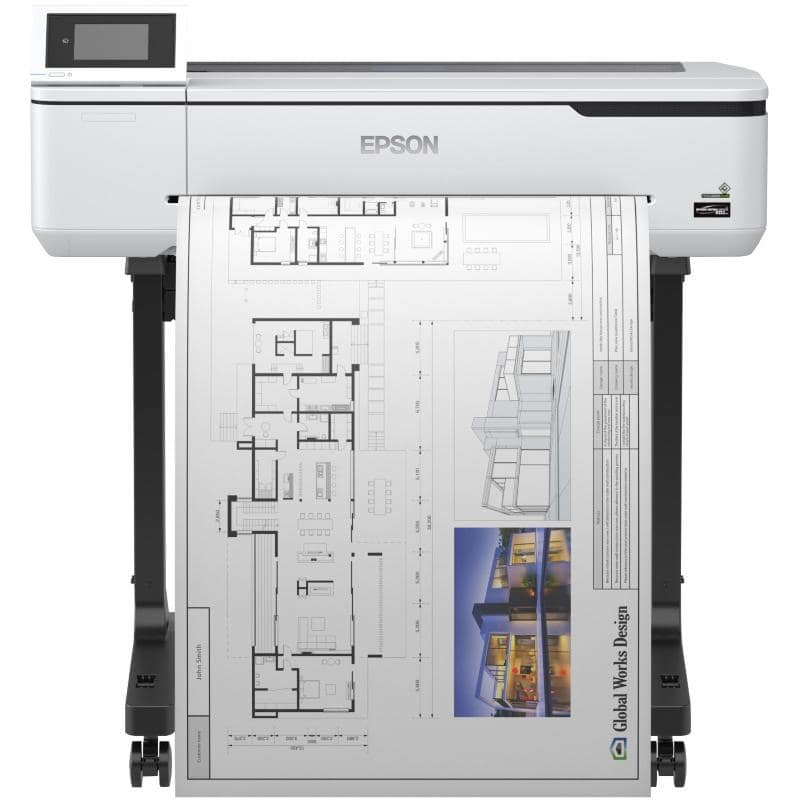 Epson surecolor sc-t3100 plotter 24 grandi formati ink jet a colori wi-fi lan usb 3.0 rotolo a1