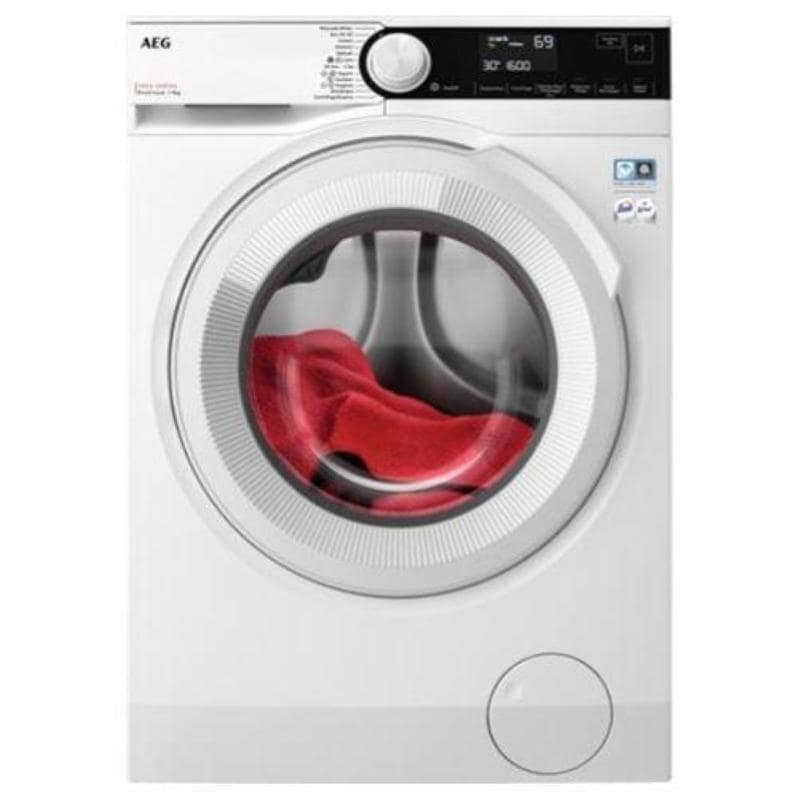 Aeg serie 7000 pro steam lr7d96cw lavatrice a carica frontale 9 kg classe a 1551 giri cesto care drum filtro ispezionabile bianco