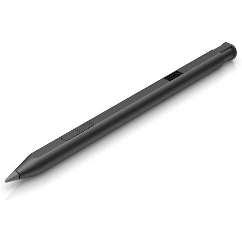 Hp pc rechargeable tilt penna tecnologia mpp 2.0 2 punte intercambiabili 2 pulsanti configurabili autonomia fino 30 giorni supporto magnetico usb-c nero