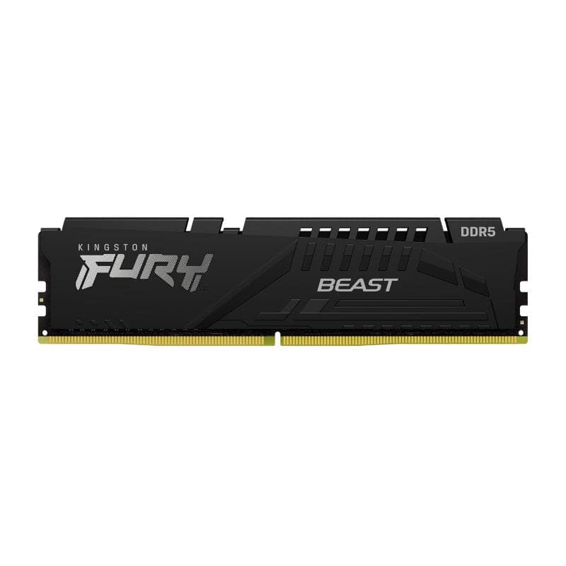 Kingston fury beast memoria ram 1x32gb 6.000mhz tecnologia ddr5 tipologia dimm 288-pin cl36 black