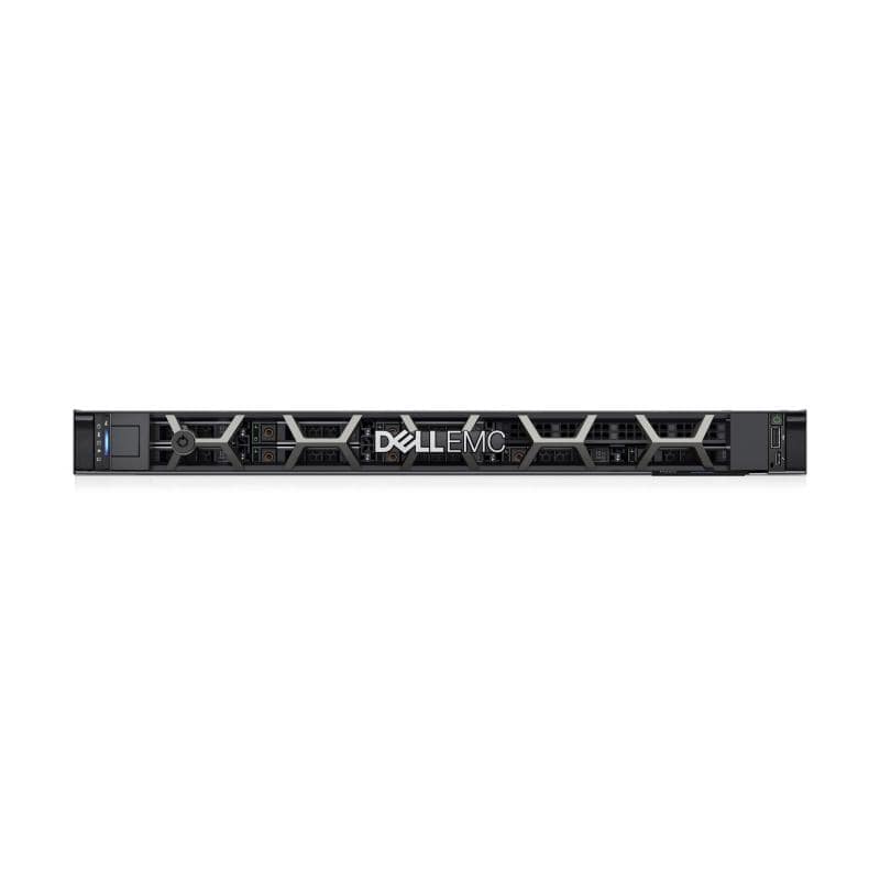 Dell poweredge r350 server rack 1u intel xeon e e-2336 2.9ghz ram 16gb-hdd 1.200gb-4 bay hdd 2.5/3.5 sas hot plug-black (v67j5)
