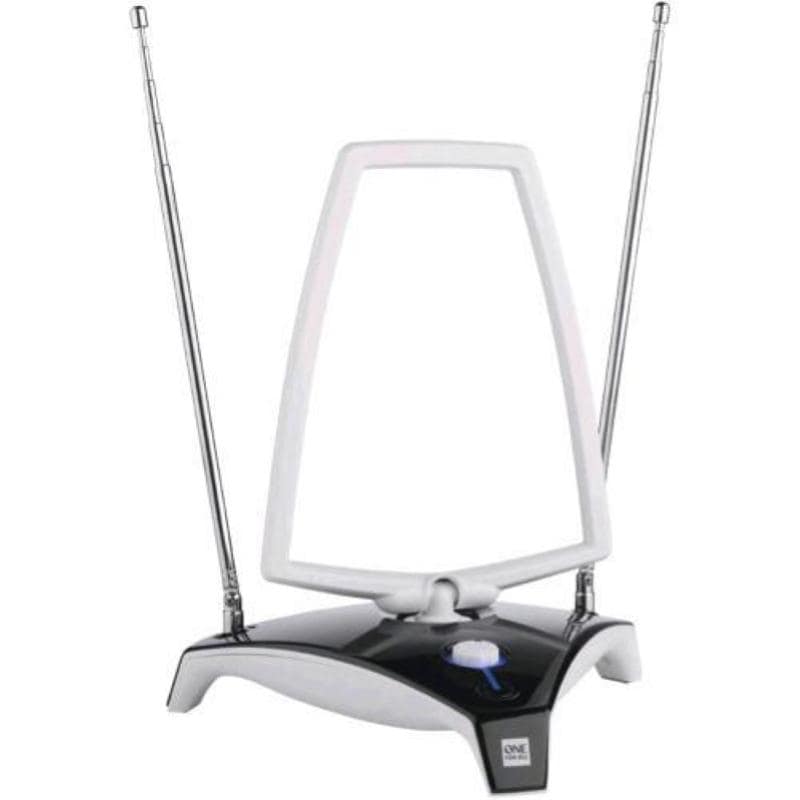 One for all antenna dvb-t-t2-dab da interno guadagno 45db filtro 5g