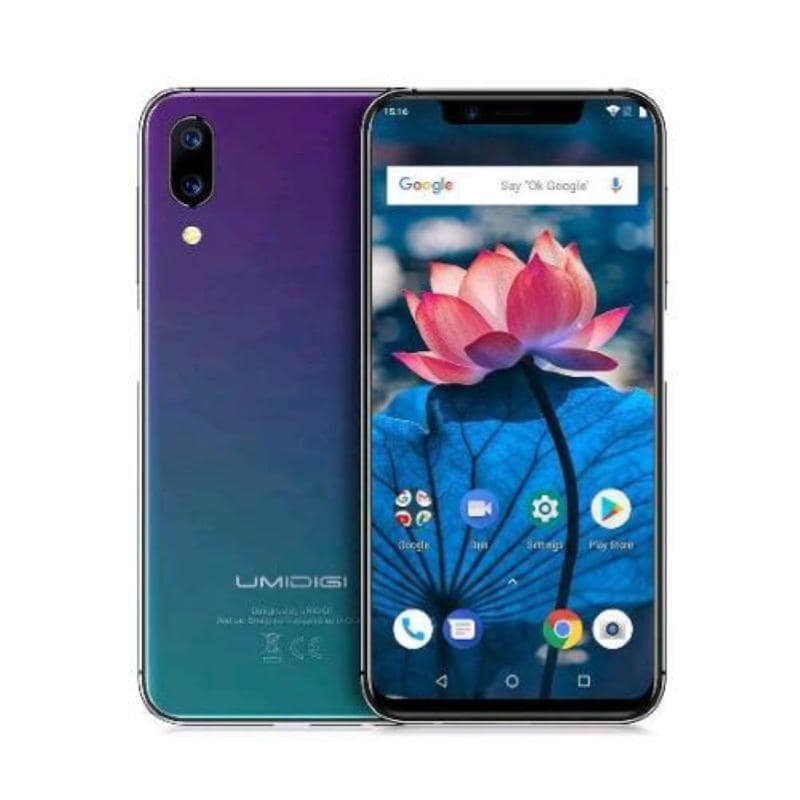 Umidigi one dual sim 5.9 octa core 32gb ram 4gb 4g lte europa twilight