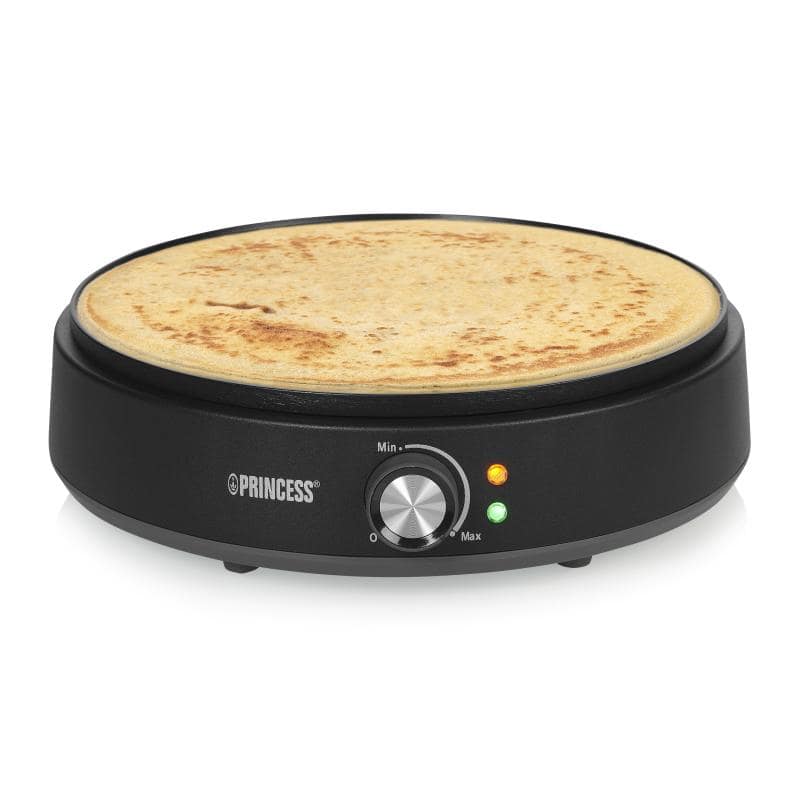 Princess 492235 crepe maker deluxe piastra per crepe 1.200 w superficie di cottura diametro 30cm rivestimento antiaderente termostato regolabile