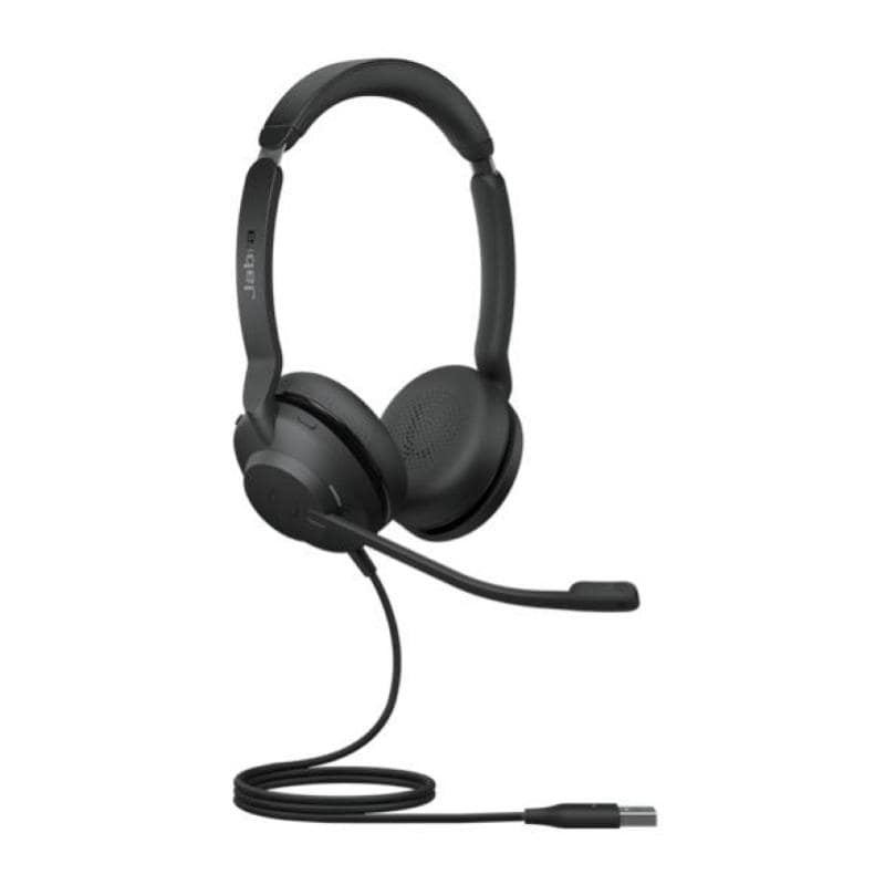 Jabra evolve2 30 duo cuffie auricolare con microfono cablato a padiglione ufficio usb-a nero