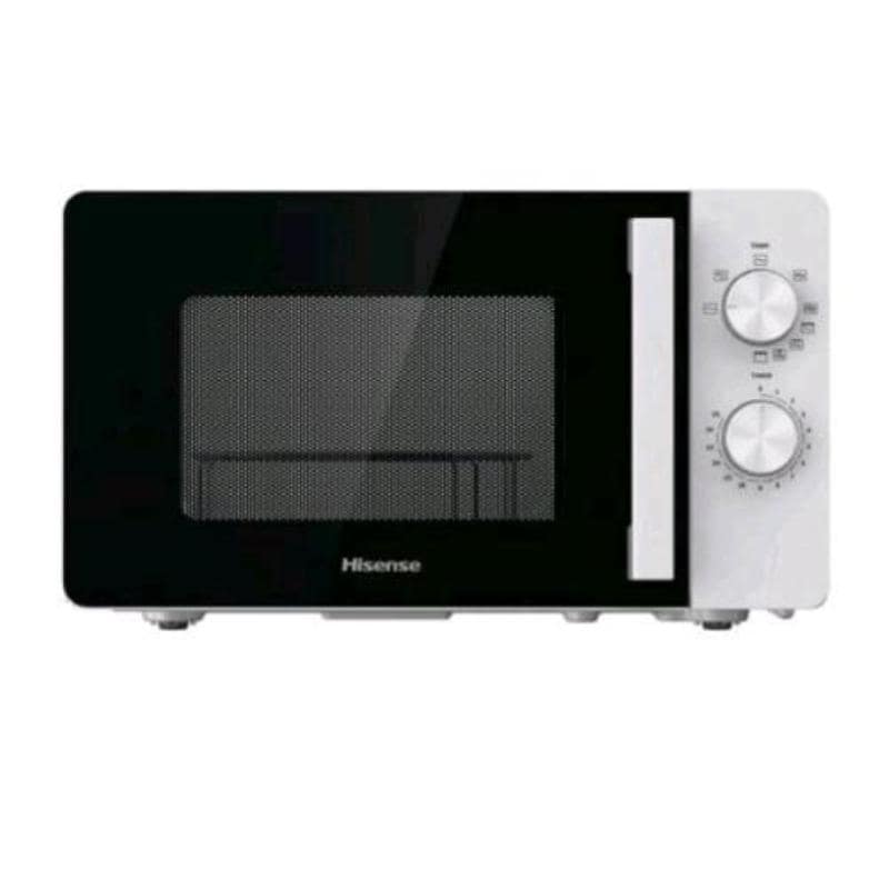 Hisense h20mowp1hg forno a microonde con grill 800w 20lt 6 programmi bianco