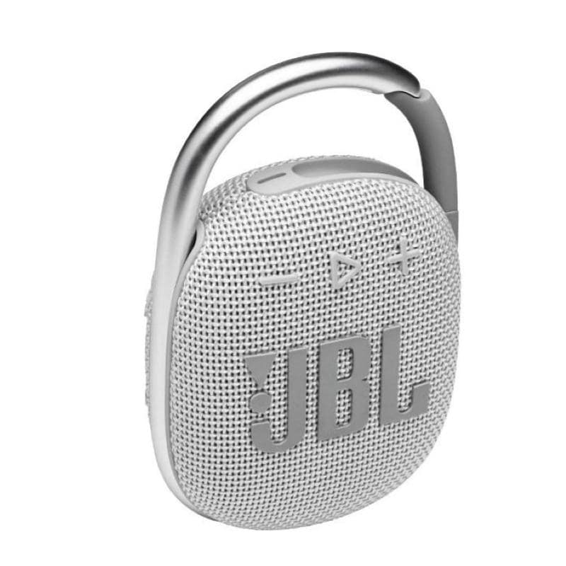 Jbl clip 4 diffusore bluetooth portatile 4.2w waterproof ip67 bianco