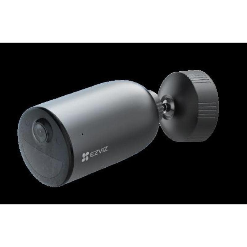 Ezviz ezeb3 telecamera di sorveglianza ip 2k wifi a batteria capocorda da esterno con cavo e senza cavo lettore integrato microsd 3mp black