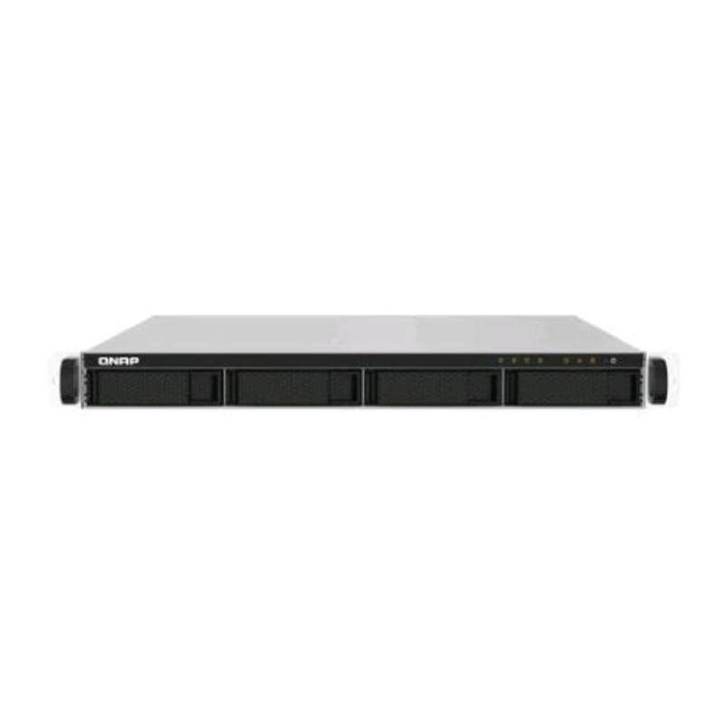 Qnap ts-432pxu-rp nas chassis rack 1u annapurna labs alpine al-234 1.7ghz ram 2gb-4 bay hdd/ssd 2.5/3.5-2 slot sfp+-2xrj-45 black