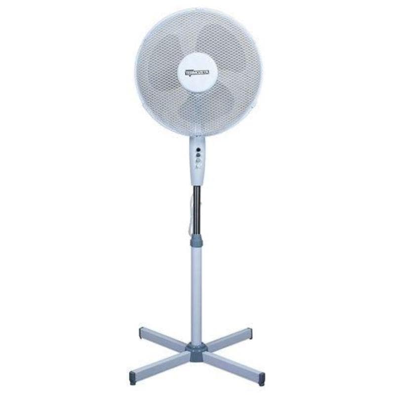 Termozeta tzwz01n windzeta ventilatore a piantana 3 pale 40 cm bianco