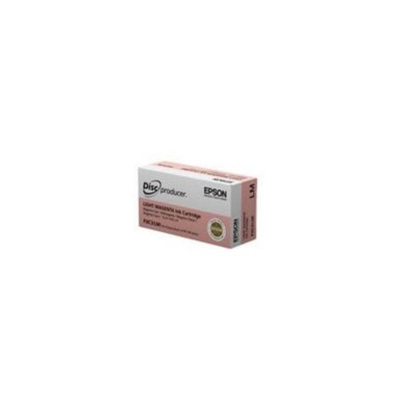 Epson discproducer pjic7(lm) cartuccia inchiostro ink-jet magenta chiaro fino 1.000 dvd
