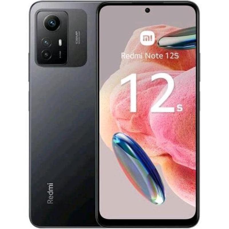 Xiaomi redmi note 12s dual sim 6.43 octa core 256gb ram 8gb 4g lte europa onyx black