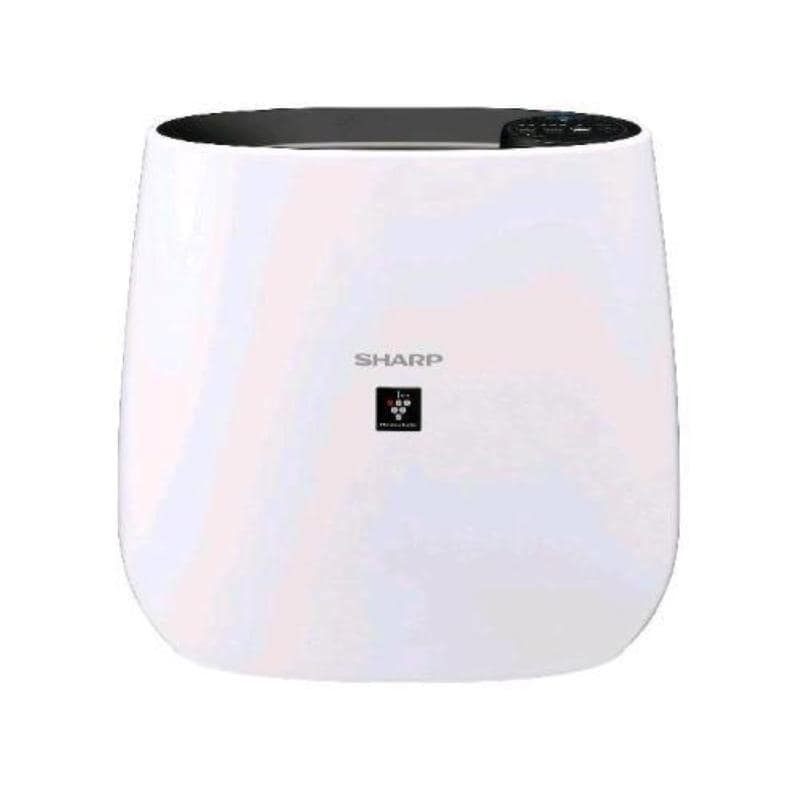 Sharp fp-j30eu-b purificatatore aria con tecnologia plasmacluster sistema di filtraggio a 3 stadi con 3 stadi di ventilazione bianco
