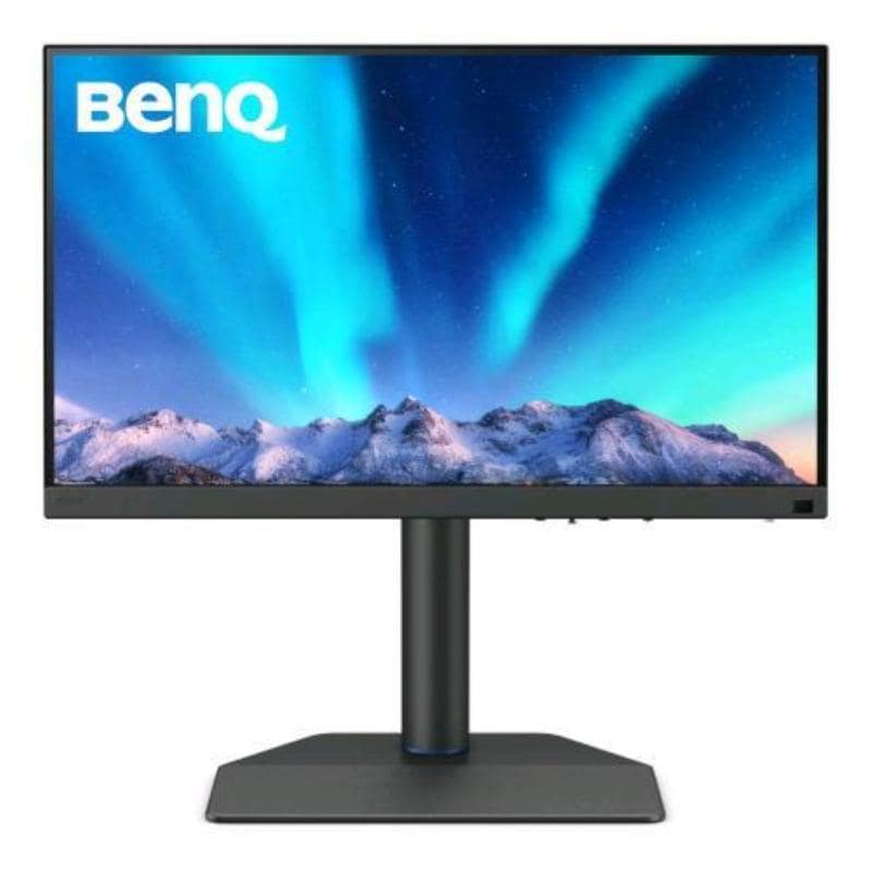 Benq sw272u 27 led 4k adobe rgb monitor per fotografi usb-c 90w nero