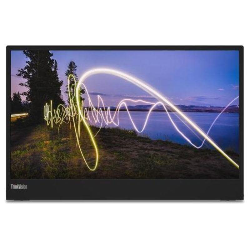 Lenovo thinkvision m15 monitor piatto per pc 15.6“ 1920×1080 pixel full hd led nero