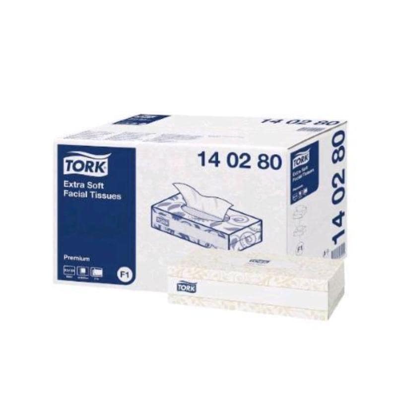Tork veline viso extra soft in fibra 100 fogli 2 veli 20×21 cm bianco conf 30 pz.