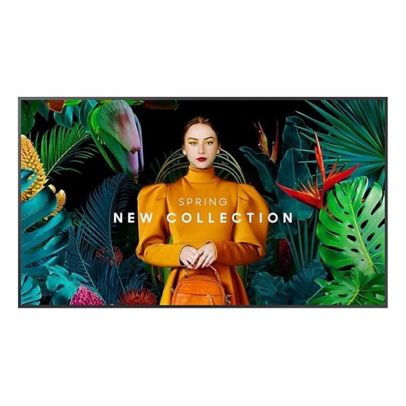Samsung lh55qmcebgcxen visualizzatore di messaggi pannello piatto per segnaletica digitale 55“ lcd wi-fi 500 cd-m² 4k ultra hd nero tizen 24-7