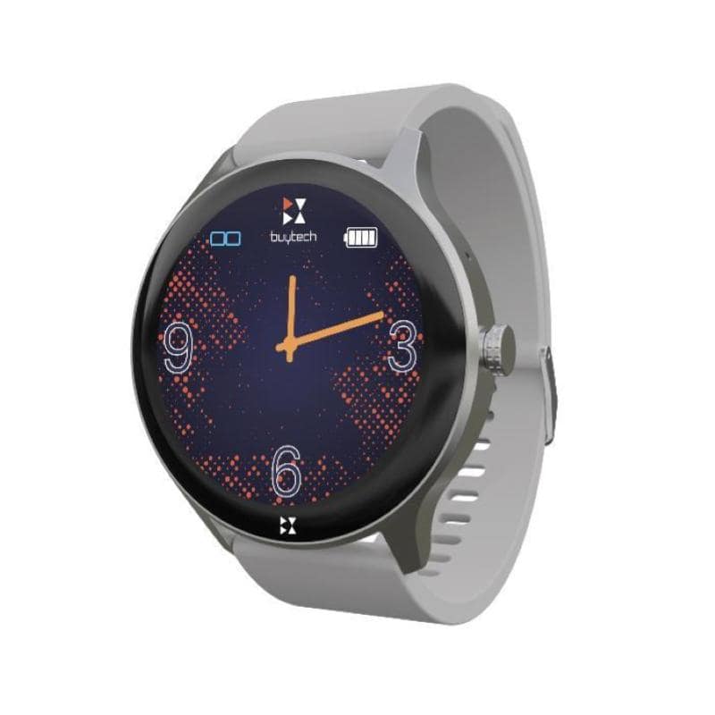 Techmade buytech beta 1.38`` alluminio chiamate notifiche sport salute silver
